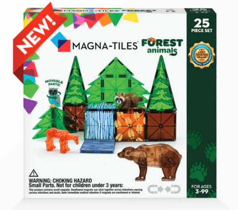 Magnetic sheet for custom cutouts-Magna Tiles Forest Animals