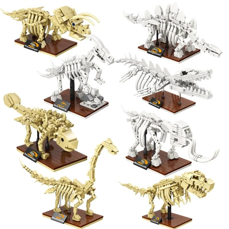 Interactive toys with 3D features-Learn About Dinosaurs With Our Interactive Building Block Set