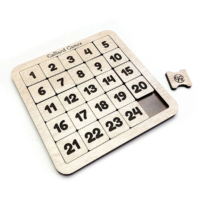 Digital Plaything for smartphone fun-Number slide Puzzle (5 x 5)