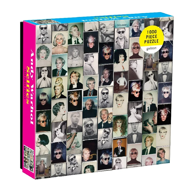 Andy Warhol Selfies 1000 Piece Jigsaw Puzzle