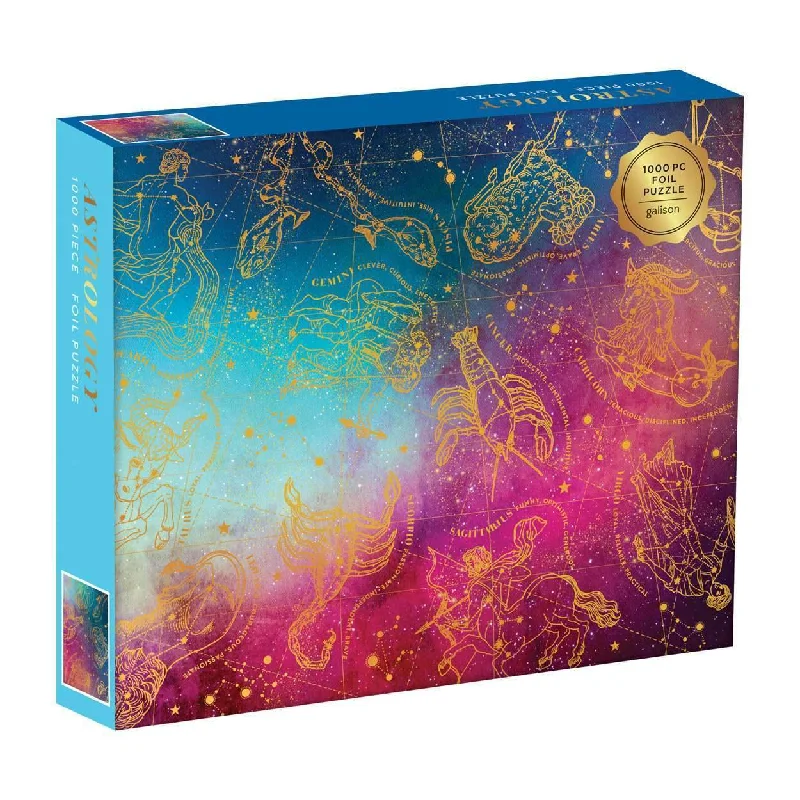 Cosmos Astrology 1000 Piece Foil Jigsaw Puzzle