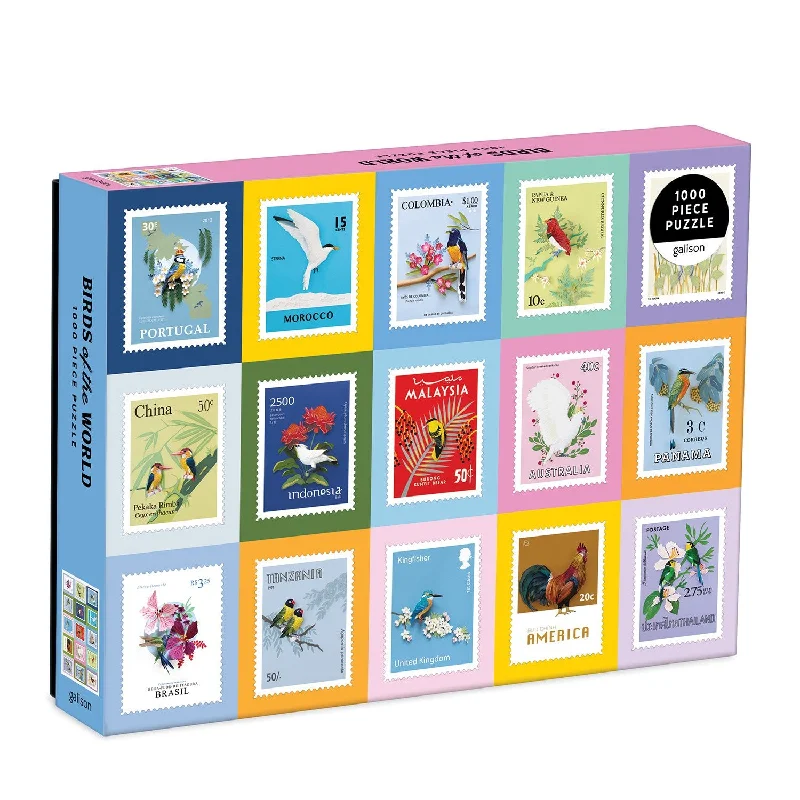 Birds of the World 1000 Piece Jigsaw Puzzle