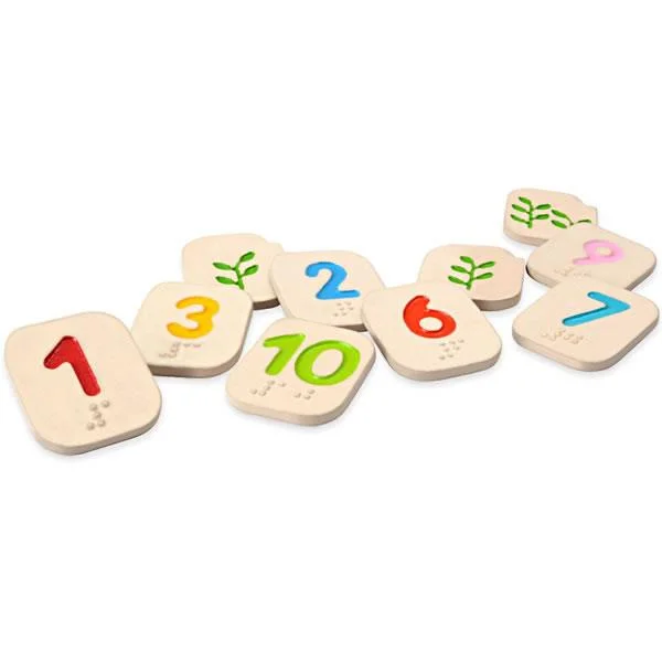 Digital Plaything for Halloween scares-Braille Numbers 1-10