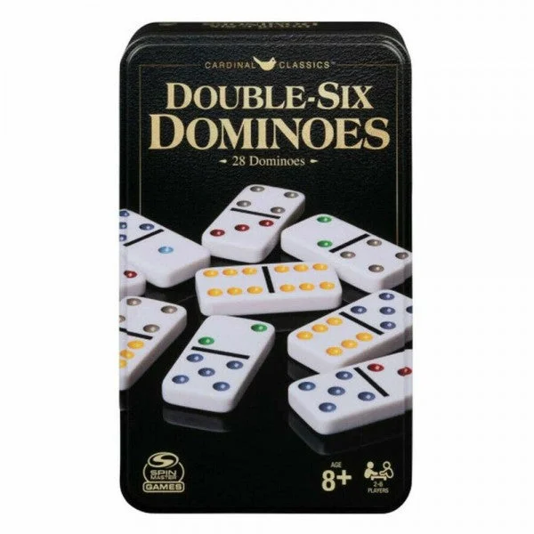 Digital Plaything for desert adventures-CARDINAL DOUBLE 6 DOMINOES