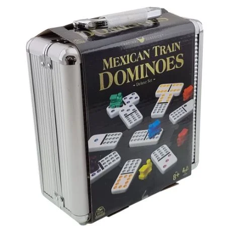 Digital Plaything for camping fun-CARDINAL GAMES - MEXICAN TRAIN DOMINOES