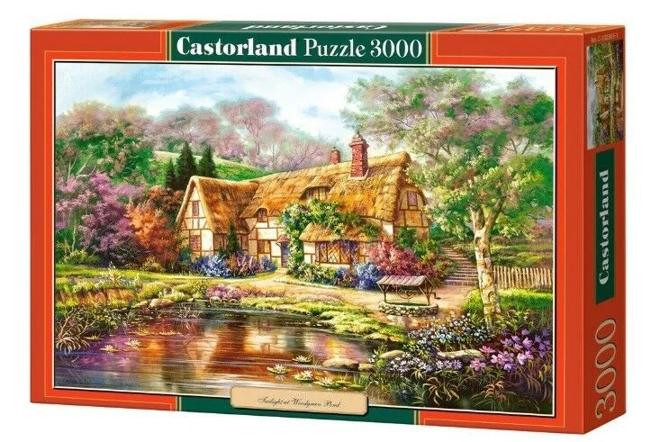 Wooden Puzzle for health gifts-Castorland jigsaw puzzle 3000 - Wooden Green Pond