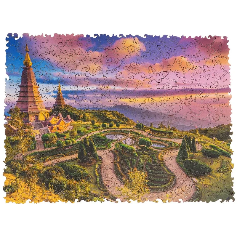 Wooden Puzzle for rest calm-Chiang Wooden Jigsaw Puzzle