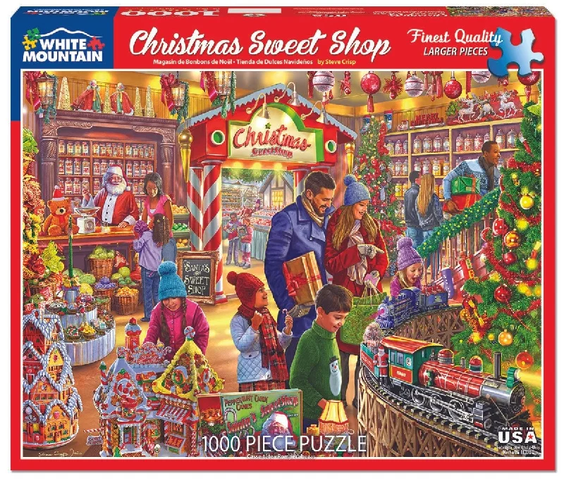 Christmas Sweet Shop 1000 Piece Jigsaw Puzzle