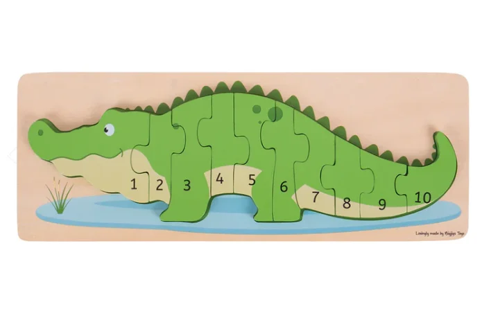 Digital Plaything for high school games-Crocodile Number Puzzle