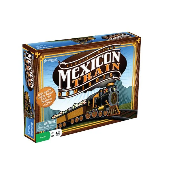 Digital Plaything for farm life-Double Twelve Mexican Train Dominoes