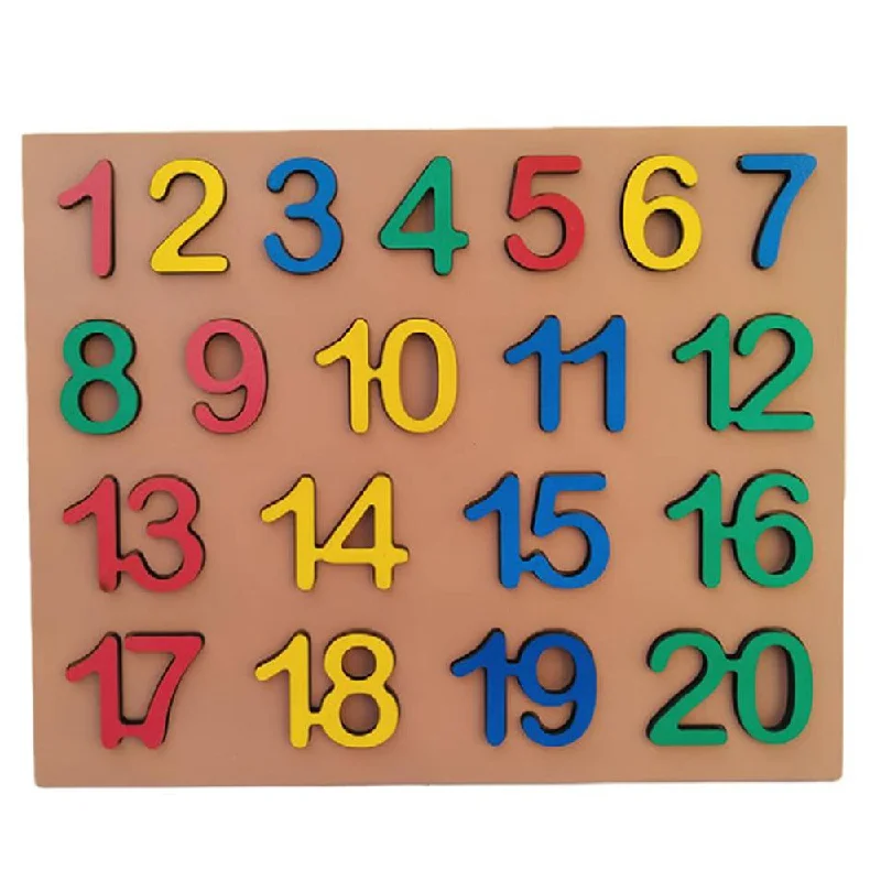 Digital Plaything for spring challenges-English Numbers Board