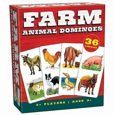 Digital Plaything for garden fun-Farm Animal Dominoes