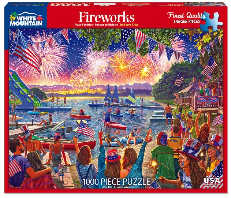 Fireworks 1000 Piece Jigsaw Puzzle