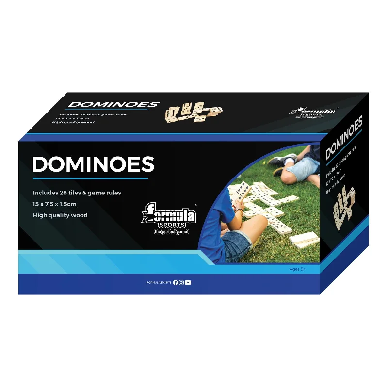 Digital Plaything for arctic fun-FORMULA SPORTS - WOODEN DOMINOES