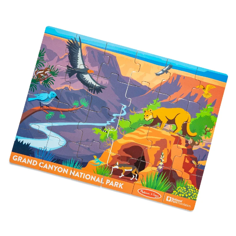 Wooden Puzzle for break play-Grand Canyon National Park Wooden Jigsaw Puzzle – 24 Pieces