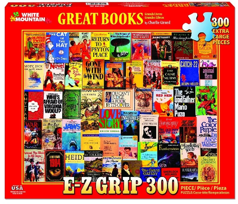 Great Books 300 Piece Jigsaw Puzzle