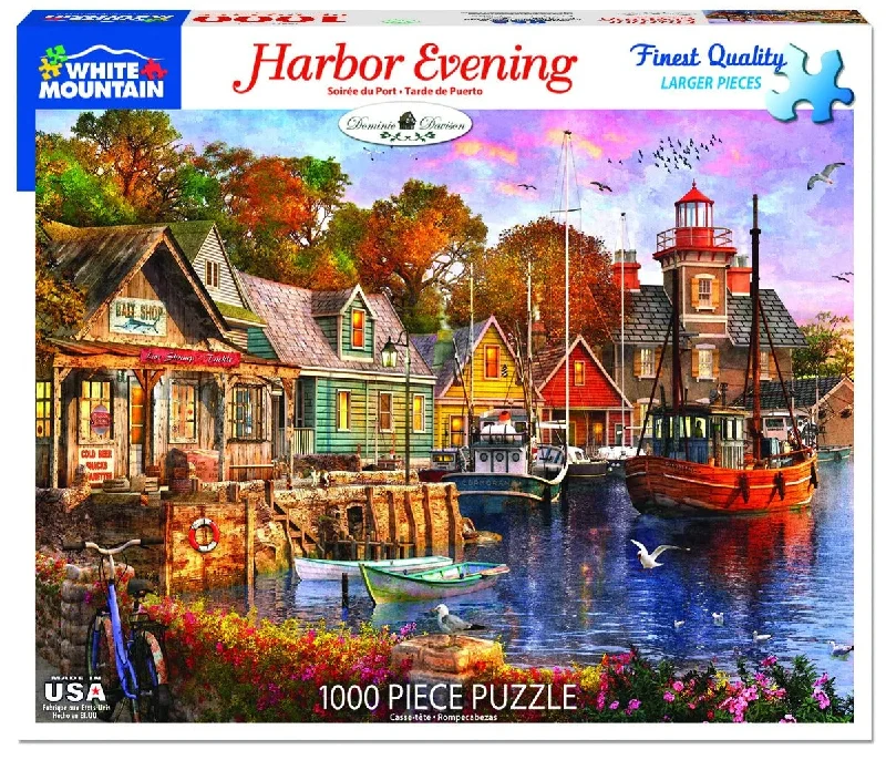 Harbor Evening 1000 Piece Jigsaw Puzzle