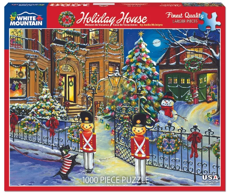 Holiday House 1000 Piece Jigsaw Puzzle