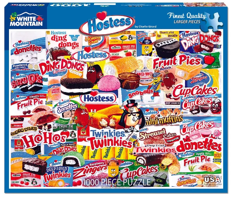 Hostess 1000 Piece Jigsaw Puzzle