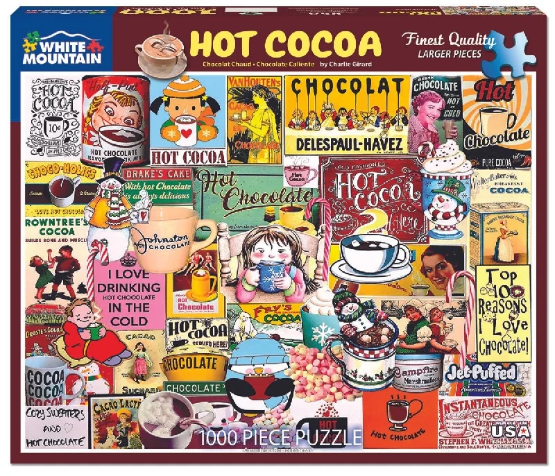 Hot Cocoa 1000 Piece Jigsaw Puzzle