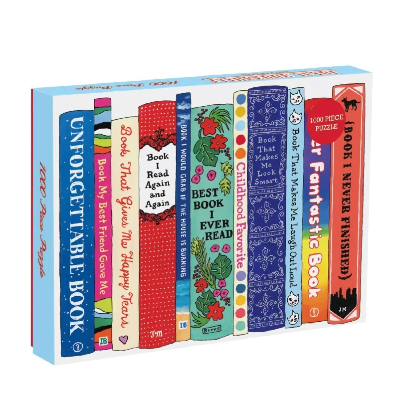 Ideal Bookshelf: Universals 1000 Piece Jigsaw Puzzle