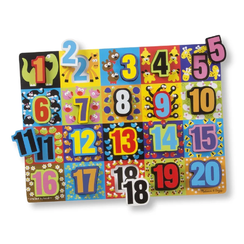 Digital Plaything for arctic fun-Jumbo Numbers Chunky Puzzle