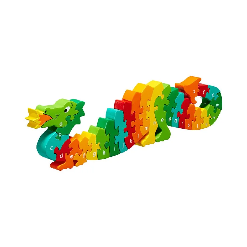 Wooden Puzzle for class fun-Lanka Kade Dragon A-Z Wooden Jigsaw Puzzle