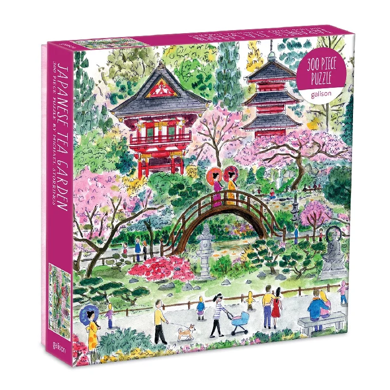 Michael Storrings Japanese Tea Garden 300 Piece Jigsaw Puzzle