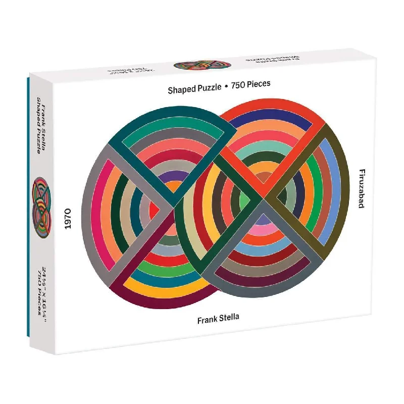 MoMA Frank Stella 750 Piece Shaped Jigsaw Puzzle