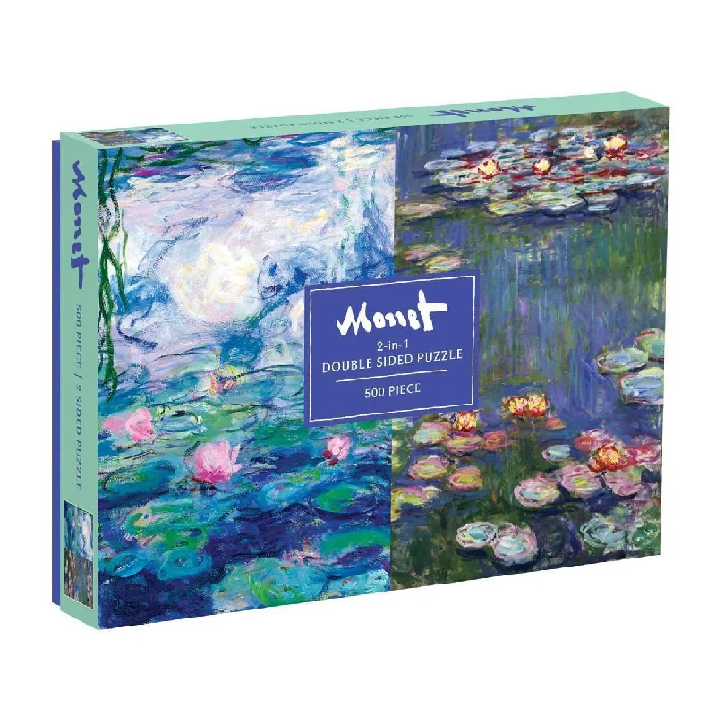 Monet Double-Sided 500 Piece Jigsaw Puzzle