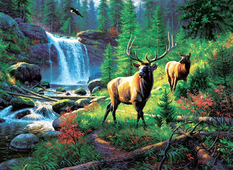 Mountain Harmony 500 Piece Easy Grasp Jigsaw Puzzle