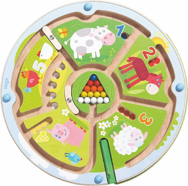 Digital Plaything for fish play-Number Maze Magnetic Game