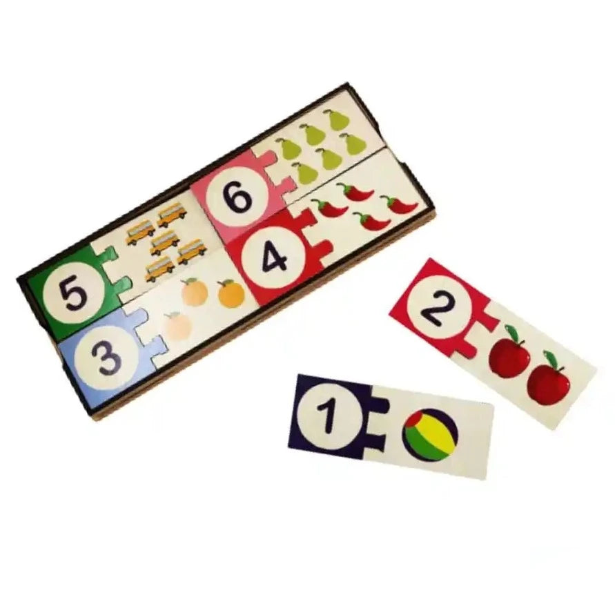 Digital Plaything for teacher aids-Number Self Correcting Puzzle