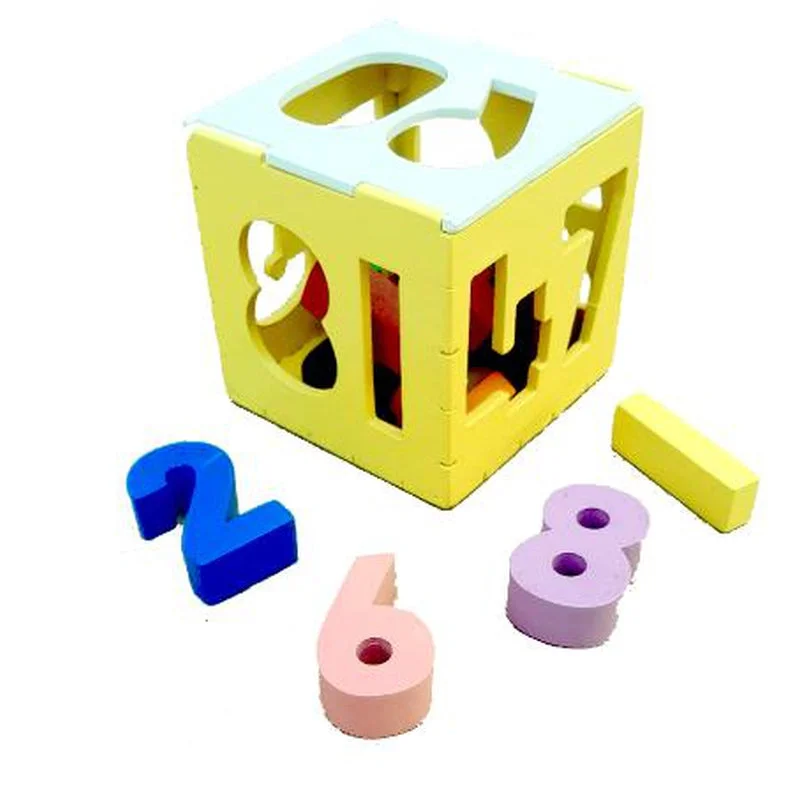 Digital Plaything for summer programs-Number Sorter (0 to 9) - Wooden Toy