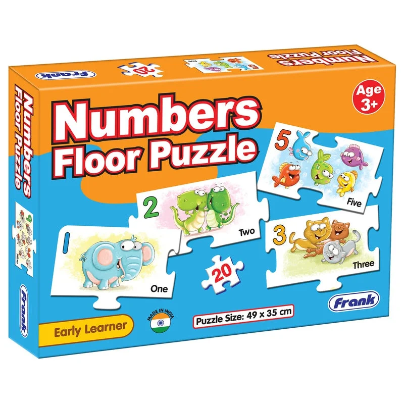 Digital Plaything for high school games-Numbers Floor Puzzle - Large Pieces Early Learning Puzzle