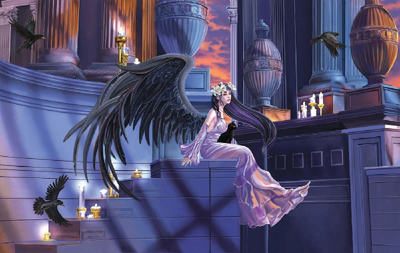 Onyx Angel by Nene Thomas 550 Piece Jigsaw Puzzle