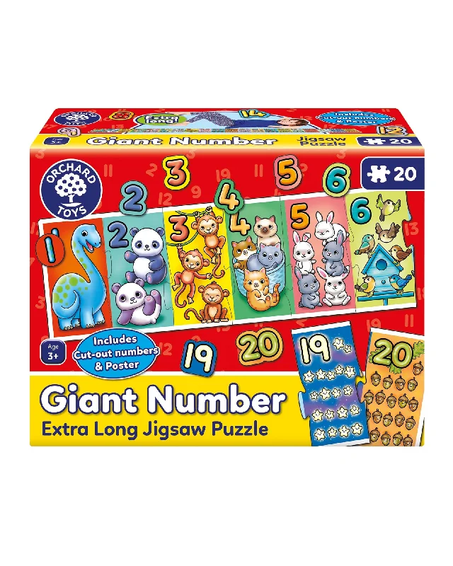 Digital Plaything for porch games-Orchard Toys Big Number