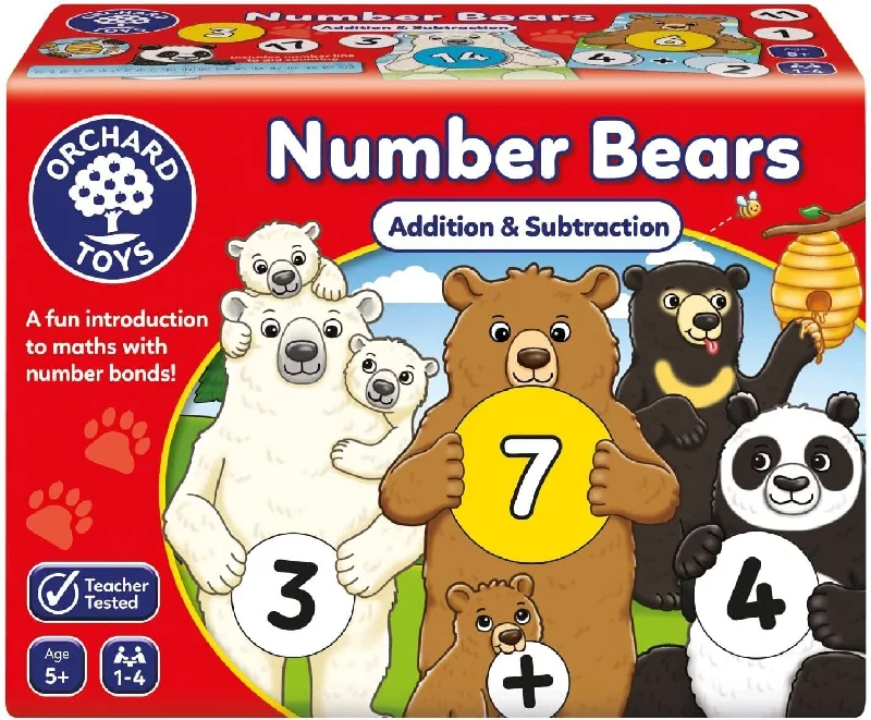 Digital Plaything for park adventures-ORCHARD TOYS NUMBER BEARS