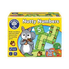 Digital Plaything for backyard fun-ORCHARD TOYS NUTTY NUMBERS