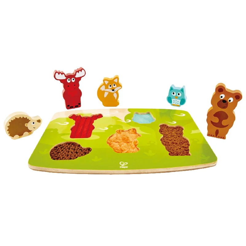 Digital Plaything for birthday fun-Forest Animal Tactile Puzzle