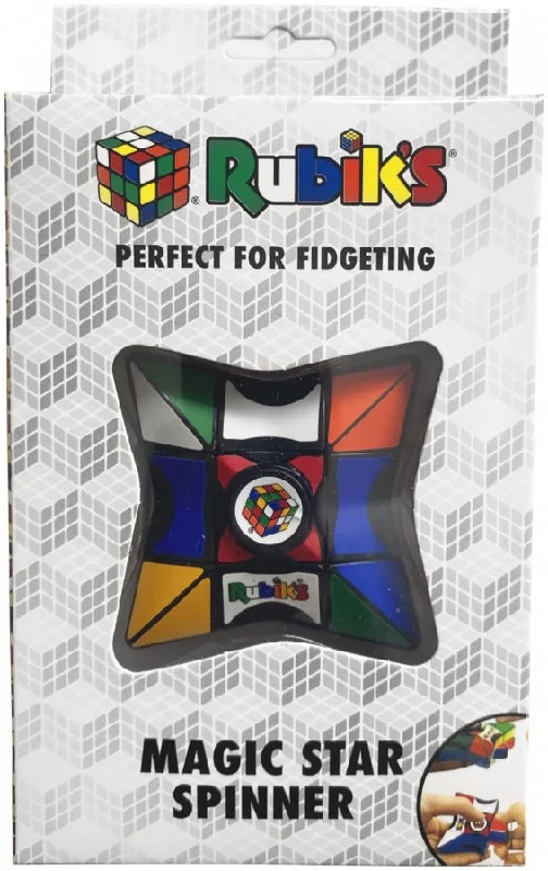 Rubik's cube with smooth turns and no friction-Rubiks Magic Star Spinner