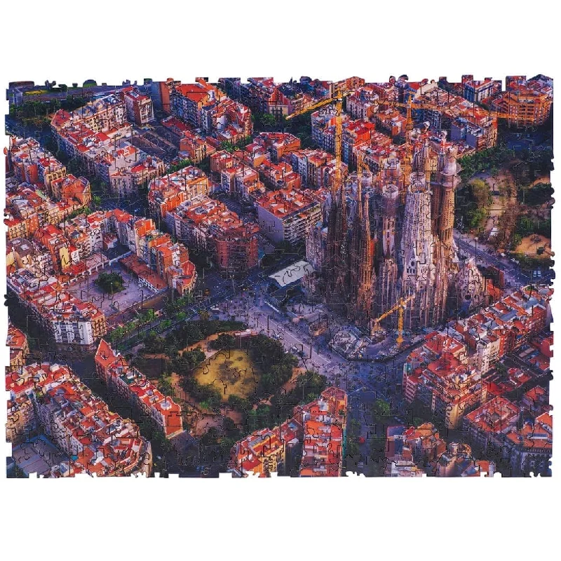 Wooden Puzzle for adult joy-Sagrada Family Wooden Jigsaw Puzzle