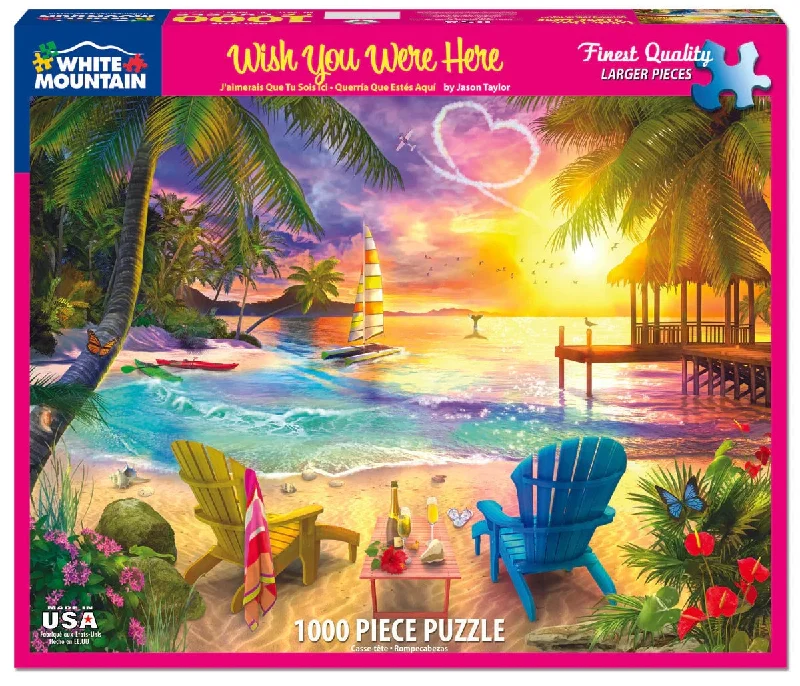 Wish You Were Here 1000 Piece Jigsaw Puzzle