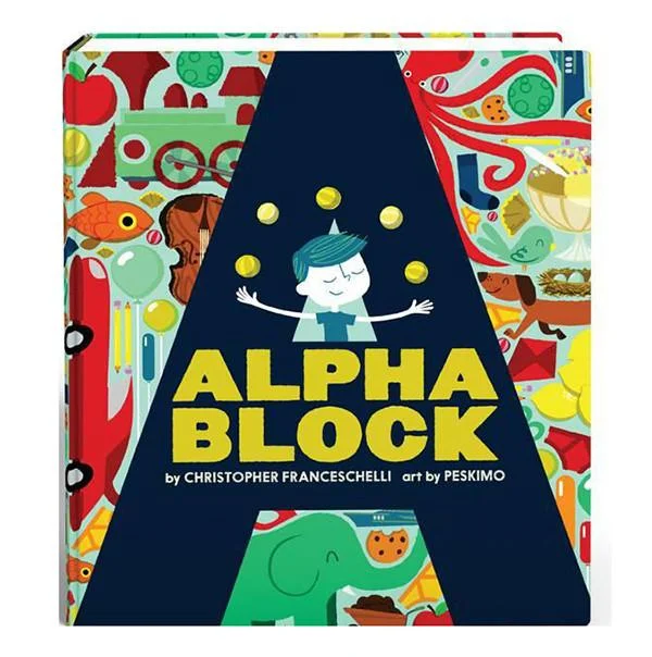 Interactive Books for virtual adventures-Alphablock book