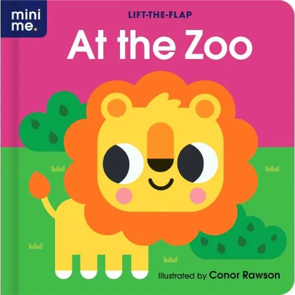 Interactive Books for preschool learning-At the Zoo Lift Flap Book