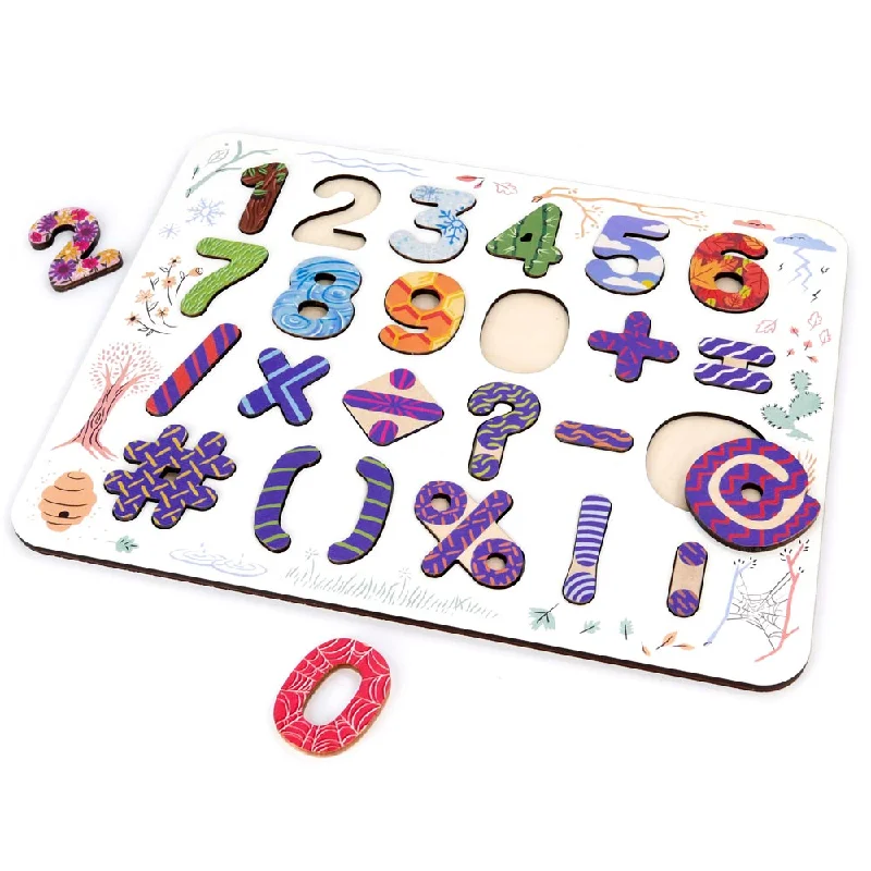 Digital Plaything for elementary kids-Bajo Number & Signs Board