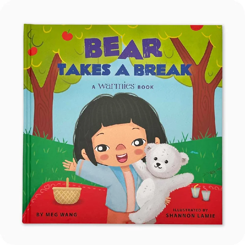 Interactive Books for toddler giggles-Bear Takes a Break Book