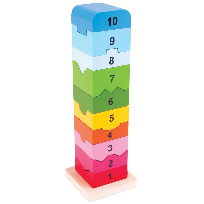 Digital Plaything for game rooms-Bigjigs Number Tower