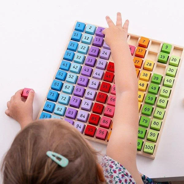 Digital Plaything for garden fun-BigJigs Number Tray