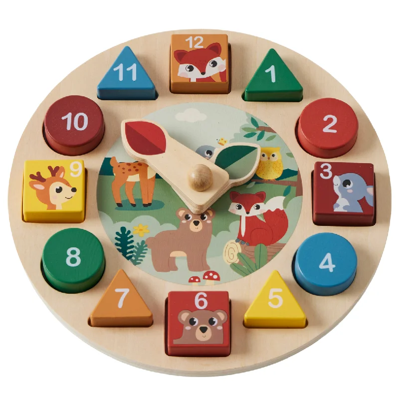 Digital Plaything for school projects-Clock Number & Shape Sorter